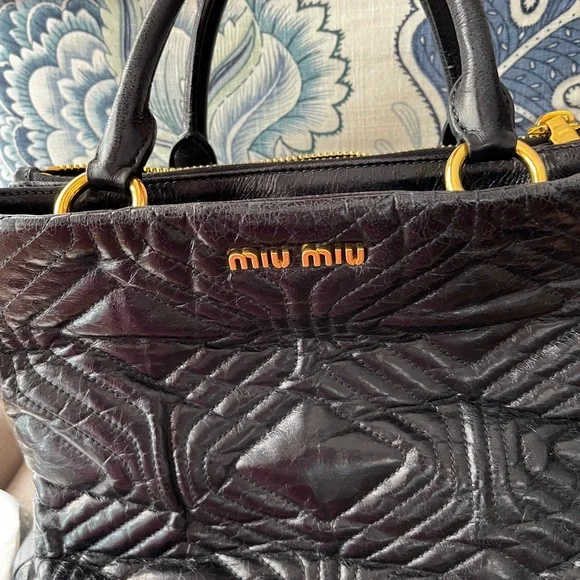 Miu Miu Vitello shine Trapu Cibria - Picture 3 of 14